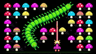 Bug Blaster gameplay screenshot — arcade shooters