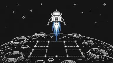 Moon Lander gameplay screenshot — arcade action