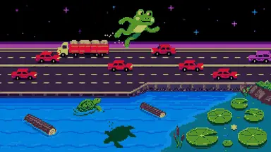 Road Hopper gameplay screenshot — arcade action