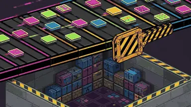 Tile Cascade gameplay screenshot — arcade puzzle games